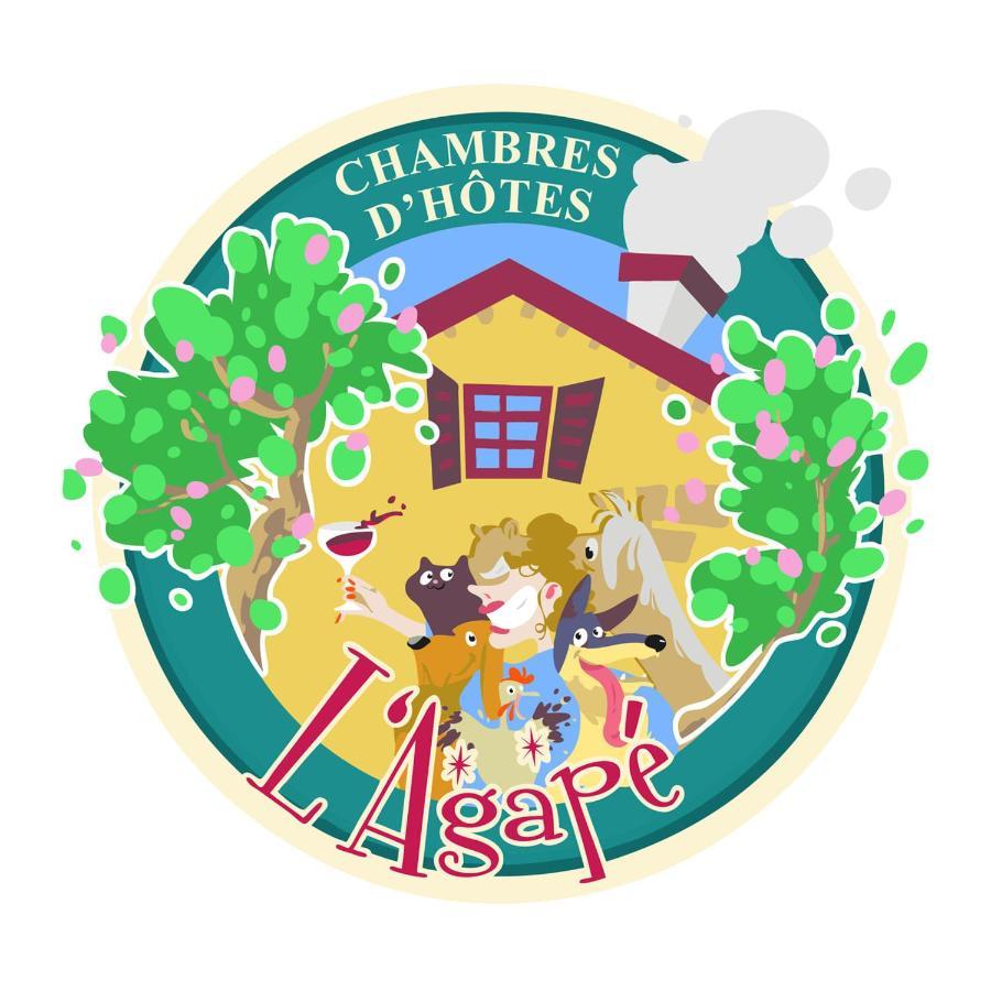 Chambres D Hotes L'Agape Saint-Martial-sur-Isop Kültér fotó